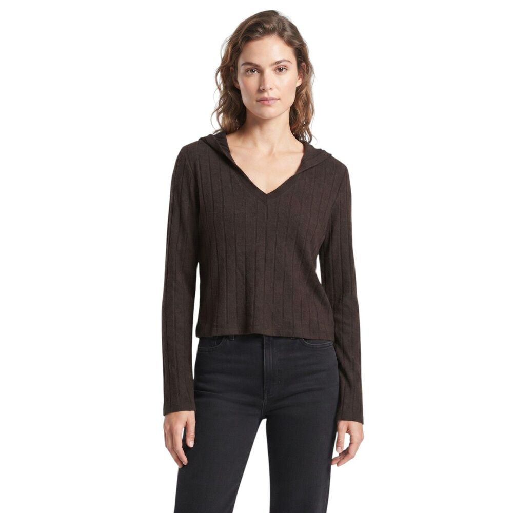 Athleta Harmony Pose Hoodie XS Women’s Brown Sweatshirt XS